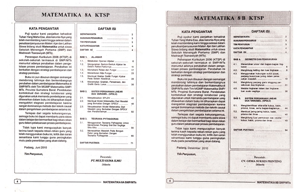 Contoh Kata Pengantar Buku Matematika - Downlllll