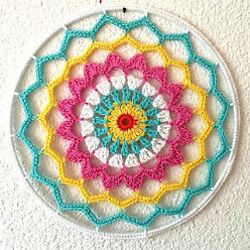 Mandala a crochet