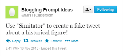 social media in the classroom, fake twitter account, fake tweet generator, fake twitter generator, social media in the social studies classroom, using social media as a teaching method