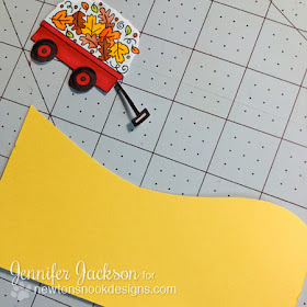 Penny Slider Card tutorial - Newton's Nook Designs - step 2