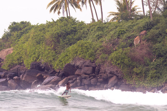 Surfing in Nalu Surf School Unawatuna Beach Break | Visit Weligama