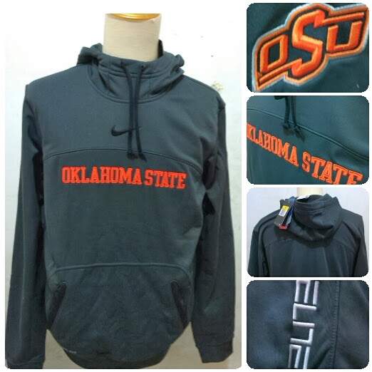 sweater nike ncaa oklahoma state original size s