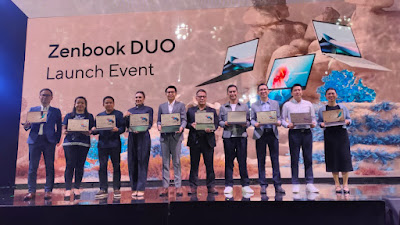 Keseruan Mengikuti Peluncuran ASUS Zenbook DUO (UX8406)