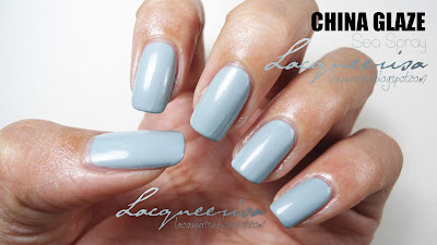 China Glaze Sea Spray Swatched