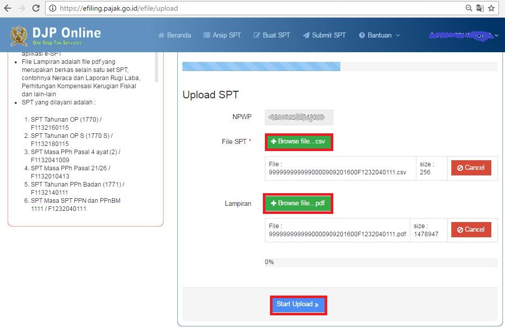 E Filling Cara Lapor Pajak Online Spt Masa Ppn Di Djp Online