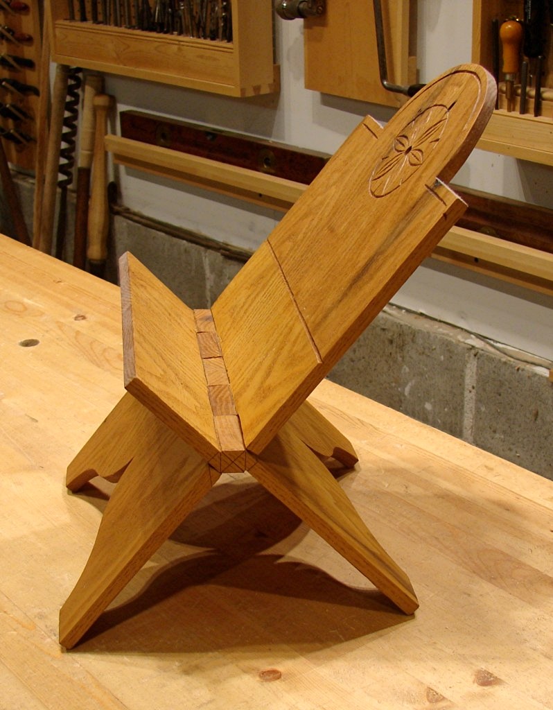 Dan's Shop: Folding Book Stand Revisited