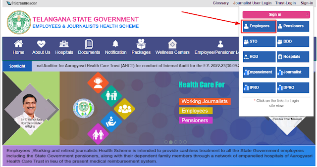 Download Telangana Health Card