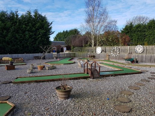 Crazy Golf course at Sunnybank Gardens in Hatfield, Doncaster