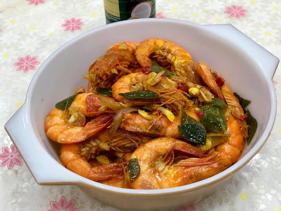 Resipi Udang Goreng Butter Santan