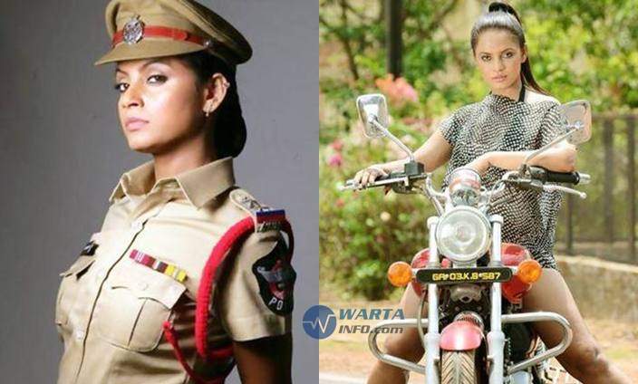 Foto hot seksi Neetu Chandra Artis cantik india bollywood berperan polisi