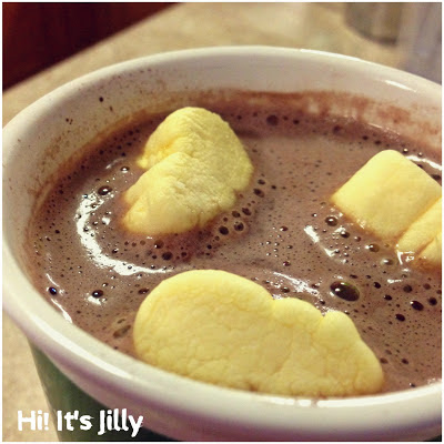 Better Than Starbucks Salted Caramel Hot Chocolate from Hi! It's Jilly