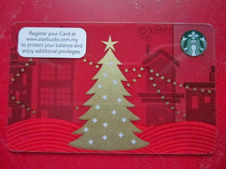 Starbucks Coffee Malaysia Asia Christmas 2013 cards Tree Cups Merry Snowman 