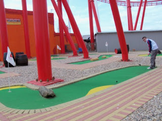 Crazy Golf at Fantasy Island in Ingoldmells, Lincolnshire