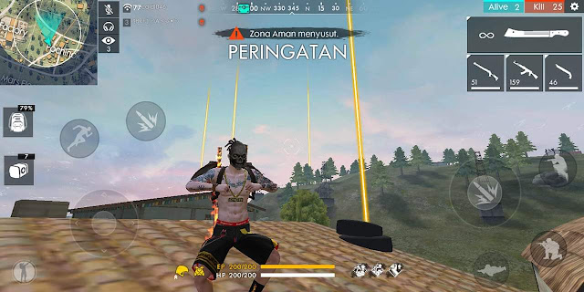 5 Cara mengetahui Posisi Musuh di Free Fire (FF), Gampang kok!