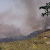 Foco de Incêndio na Chapada Diamantina no município de Andaraí