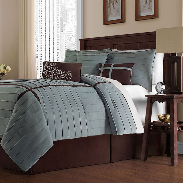 New Blue and Brown Bedroom Decorating Ideas3