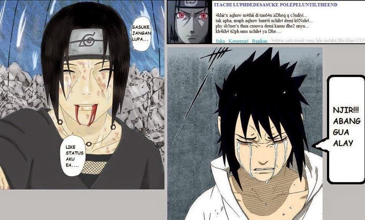 Kumpulan Meme Komik Indonesia Naruto Terkenal Lucu