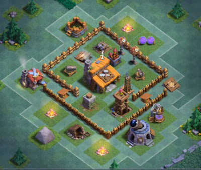  Base Aula Tukang Level 3 Clash Of Clans terbaru