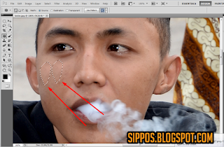 tutorial cara menghilangkan photoshop