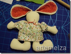 artemelza - boneco coelho de páscoa artemelza - boneco coelho de páscoa