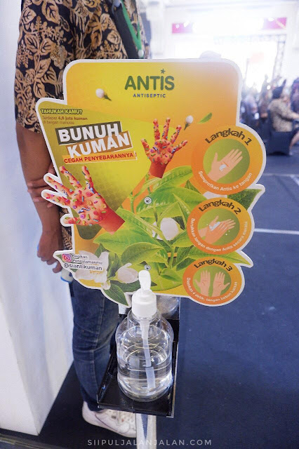 Handsanitizer di Festival UMKM Sembada 3