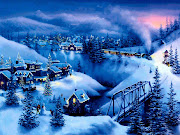 Snow Christmas Mountains Wallpaper (snow christmas mountains wallpaper)