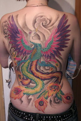 Japanese Phoenix Tattoo