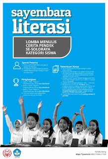 Ikuti Lomba Menulis Cerpen Terbaru, Hadiah Jutaan Rupiah! - Nah, yang ini untuk cerpenis atau kamu yang suka menulis cerpen. Ayo ikuti lomba menulis cerpen yang diadakan oleh Gerakan Menulis Buku Indonesia