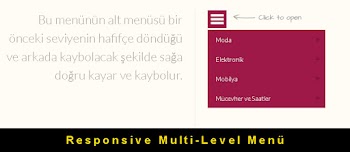 Kod Örnekleri: Responsive Multi-Level Menü