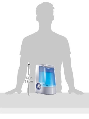 Size of the Vicks humidifier