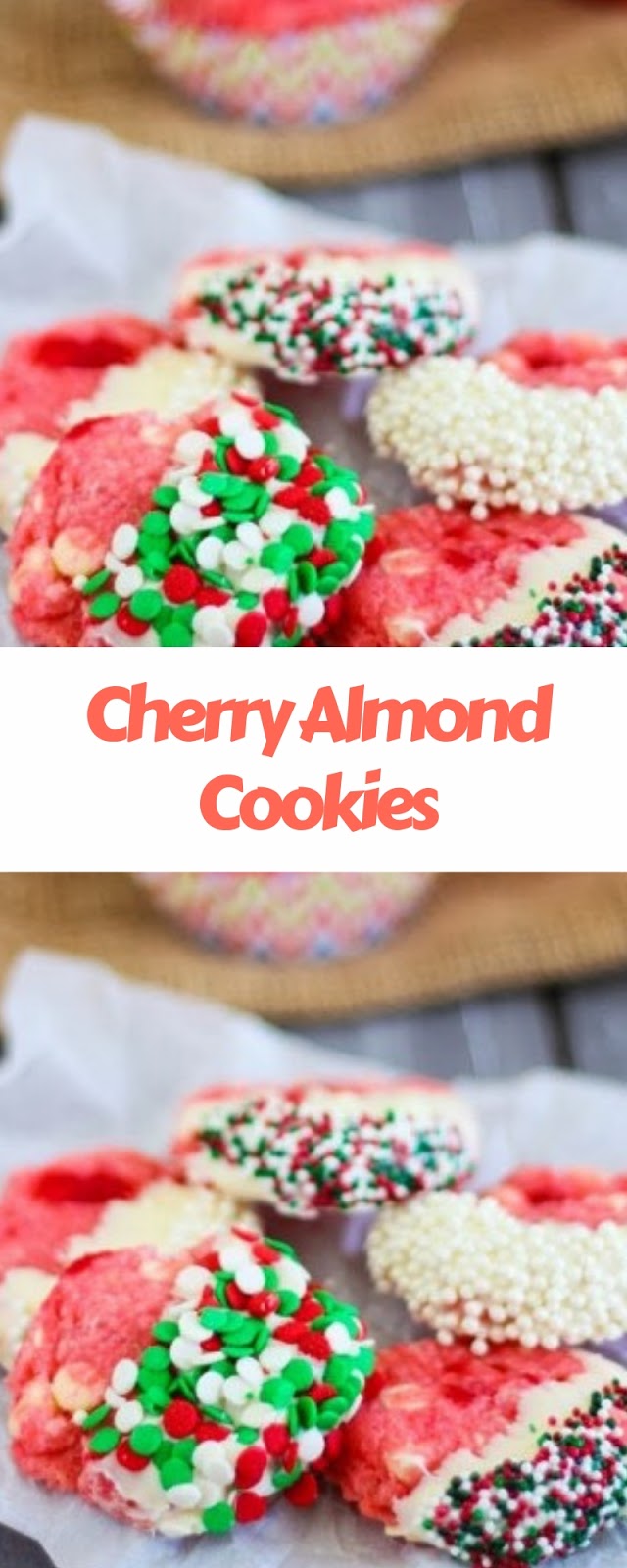 Cherry Almond Cookies