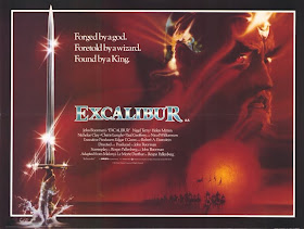 Excalibur movie poster