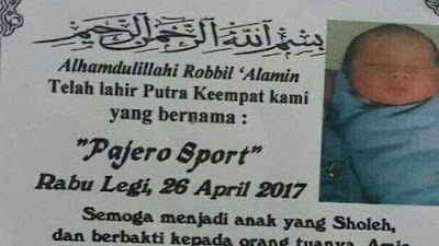 Nama unik pajero sport