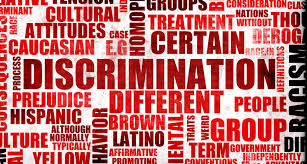 Collage of Discrimination Words