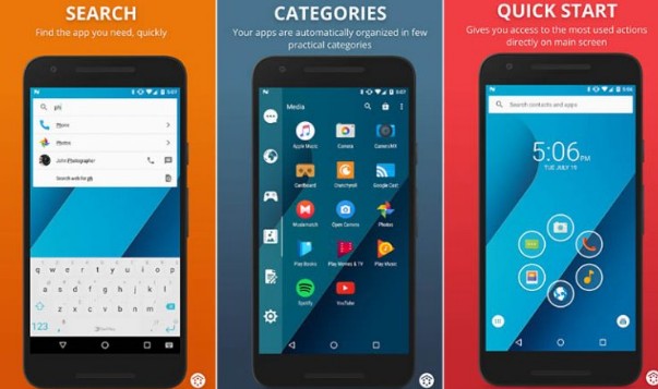 Daftar Aplikasi Launcher Tema Android Terpopuler Dan Terbaik Yang Hemat Baterai HP Android Aplikasi Launcher Android Terbaik, Ringan, Gratis, Dan Populer