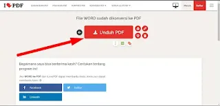 Cara Mengubah Word Ke PDF Lewat Laptop/PC