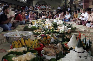 Kenduri, Tradisi Kenduri, kenduri Arwah, Slamatan, uba rampe Kenduri