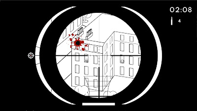 Geometric Sniper Blood In Paris Game Screenshot 3
