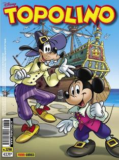 Topolino 3298 - 6 Febbraio 2019 | ISSN 1120-611X | CBR 215 dpi | Settimanale | Fumetti Classici | Universo Disney
Numero volumi : IN CORSO
Topolino apparve in Italia il 30 marzo 1930, quando sul n.13 del settimanale torinese Illustrazione del Popolo, diretto da Lorenzo Gigli, fu pubblicata la prima striscia disegnata da Ub Iwerks e intitolata Le avventure di Topolino nella giungla. Due anni dopo si ha il primo libro illustrato italiano con le sue immagini: Sua Altezza Reale il Principe Codarello e, poco più tardi, il 31 dicembre 1932, esce il primo numero di Topolino in formato giornale, edito da Nerbini.
Sulla falsariga del celebre Corriere dei Piccoli, anche Topolino si presentava ai lettori con periodicità settimanale e si apriva con una breve storia in cui le didascalie sono scritte in rima e realizzata da Giove Toppi, che divenne quindi il primo autore Disney italiano. Sul settimanale della Nerbini, comunque, trovano spazio soprattutto le strisce e le tavole realizzate da Floyd Gottfredson. In queste storie vengono anche introdotte delle didascalie in rima, scritte dal primo direttore della rivista, Paolo Lorenzini (detto Collodi Nipote in quanto nipote di Carlo Collodi), e viene anche assegnato il nome definitivo alla spalla di Topolino, ovvero quel Pippo un po' lunatico e un po' svampito che sui libri della Salani veniva ancora chiamato Medoro.
Nerbini non si era assicurato correttamente i diritti di pubblicazione: quando aveva varato la sua rivista, infatti, si era rivolto al Consorzio Cinematografico E.I.A., il distributore dei cortometraggi di Topolino, quando in realtà i diritti per le riviste erano stati dati in mano al giornalista Guglielmo Emanuel dallo stesso Disney. Per cui, per un paio di numeri, la testata passò da Topolino a Topo Lino, per poi riprendere la nota testata con il n.7. Il Topolino Giornale era formato da otto pagine e non conteneva solo storie a fumetti Disney ma anche storie non-Disney che anzi erano di solito la maggioranza delle storie presenti in un numero.
Il numero 137 del Topolino Giornale, dell'11 agosto 1935, segna il passaggio di consegne da Nerbini alla Mondadori. Il fascismo, tuttavia, causò dei problemi al giornale. Dal 1938, il Min.Cul.Pop. (Ministero della Cultura Popolare) impone alla stampa di non editare più i protagonisti del fumetto popolare americano. Il solo Topolino è risparmiato, e così il suo logo e il suo personaggio possono continuare ad esistere nelle edicole italiane, ma in piena seconda guerra mondiale, a partire dal n.476 del 27 gennaio 1942, anche il settimanale è costretto a cedere alle restrizioni. Lo sostituisce Tuffolino, un ragazzetto dalle medesime caratteristiche fisiche, disegnato dal grande illustratore Pierlorenzo De Vita. Con la fine del fascismo, le avventure di Topolino poterono di nuovo essere pubblicate.
Alla fine degli anni quaranta, però, i giornali a fumetti che pubblicavano storie a puntate di non più di due tavole ad episodio erano irrimediabilmente in crisi, e così lo stesso Topolino, le cui vendite erano di gran lunga calate rispetto al periodo d'oro. Mondadori, però, non poteva rinunciare alla rivista da edicola per non perdere i ricchi diritti delle pubblicazioni da libreria, così decise un doloroso ma necessario cambio di formato e periodicità. Nel 1949 nasce così il periodico a fumetti Topolino formato libretto, all'inizio con cadenza mensile, quindi quindicinale e, infine, settimanale, fino a giungere a oggi al suo sessantesimo anniversario e con oltre 3000 numeri usciti, ricchi di storie tra le più famose, con autori da Carl Barks a Romano Scarpa, da Floyd Gottfredson a Giovan Battista Carpi e così via.