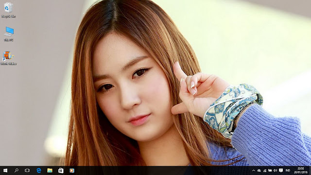 Korean Girls Theme For Windows 8 and 10