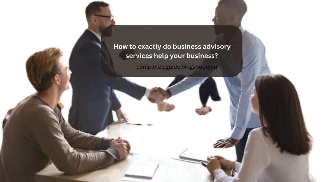 How to exactly do business advisory services help your business?