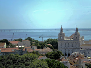 vue sur lisbonne et le tage