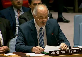 Syrian Ambassador Bashar Jaafari