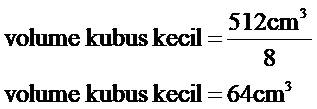 Sebuah Kubus Dengan Rusuk 8 cm dan Dibagi Menjadi 8 Kubus Kecil Sama Besar Berapa Rusuk Kubus yang Kecil Terbaru