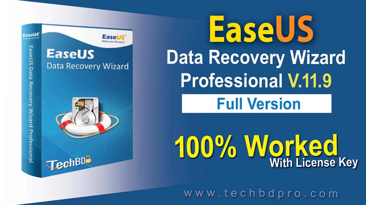 Easeus Data Recovery Wizard 11 9 With Serial Key Full Download