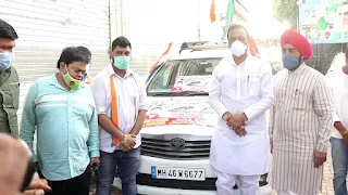 निखिल रूपारेल ने शुरू की वरिष्ठ नागरिकों के लिए मुफ्त कार सेवा | #NayaSaberaNetwork