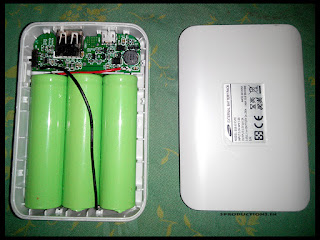 Batteries inside Samsung 9000mah power bank