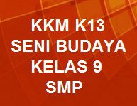 Download Kkm Seni Budaya Kelas 9 Smp K13 Revisi