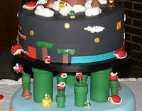 Super Mario Wedding Cakes