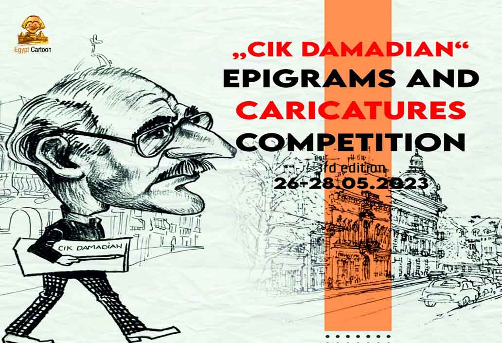 "Cik Damadian" Festival of Caricatures and Epigrams, the 3rd edition Botosani 2023